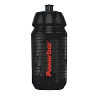 Športová fľaša Powerbar Black Line 500 ml – nepriepustná, vhodná do umývačky riadu, bez BPA – čierna/červená 1