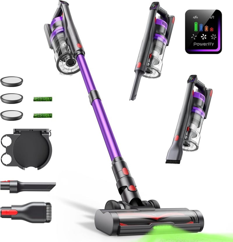 Powerffy Knight 10 HEPA légbeszívó szűrő vezeték nélküli porszívóhoz 3db