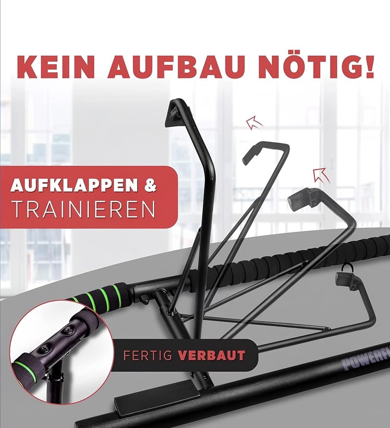POWERFUL-X Állítható Húzódzkodó Rúd Ajtókerethez 200kg Terhelhetőség