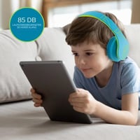 Detské Bluetooth slúchadlá PowerLocus s mikrofónom a obmedzením hlasitosti na 85 dB 4