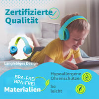 Detské Bluetooth slúchadlá PowerLocus s mikrofónom a obmedzením hlasitosti na 85 dB 3
