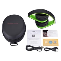 Bluetooth slúchadlá PowerLocus P1 s mikrofónom, skladacie stereo slúchadlá s funkciou Micro SD a FM rádia, pre telefón, PC a tablet 6