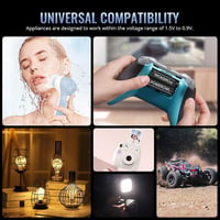POWEROWL AA Újratölthető Elemek 8db - 2800 mAh Nagy Kapacitású Ni-MH Akkumulátor 1200 Töltési Ciklussal Távirányítókhoz, Játékokhoz, Lámpákh 7