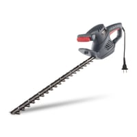 Elektrické nožnice na živý plot POWERPLUS POWEG40100, 550 W, s lištou 560 mm a rozstupom zubov 16 mm, záhradný strihač na kríky a živé ploty 1