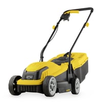 Elektrická kosačka Powerplus POWEG62205 s motorom 1300 W, záber kosenia 320 mm, nastaviteľná výška kosenia, zberný kôš, pre plochy do 250 m² 1