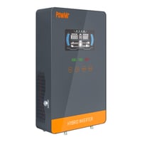 PowMr 6.5 kW Hibrid Inverter 48V-230V 130A MPPT Napelemes Töltésvezérlővel, 450V Max PV Bemenettel, Savas és Lítium Akkumulátorokhoz 1