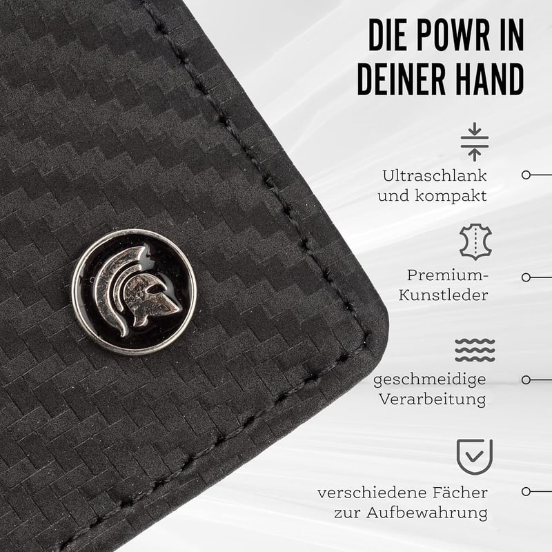 POWR Bankkártya Tartó RFID Védelemmel 7 Kártyához