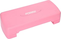 POWRX Aerobik stepper állítható magasságú fitness stepdeszka csúszásgátló gumilappal otthoni edzéshez rózsaszín 1