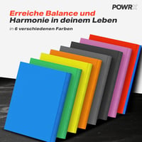 POWRX Balance Pad 40x34x5cm egyensúly és stabilitás tréning párnával 5