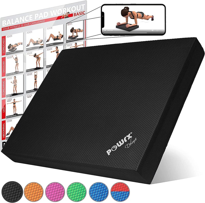 POWRX Balance Pad egyensúlyozó párnázat edzéshez és stabilitás tréninghez