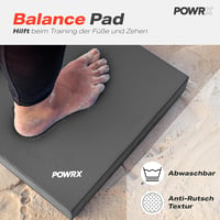 POWRX Balance Pad egyensúlyozó párnázat edzéshez és stabilitás tréninghez 2