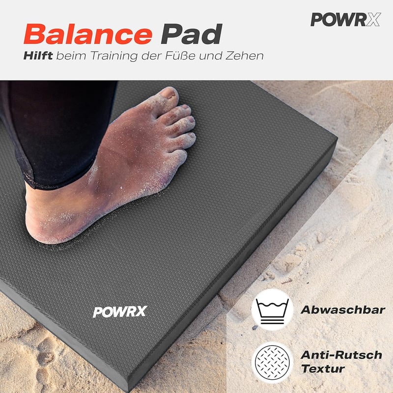 POWRX Balance Pad egyensúlyozó párnázat edzéshez és stabilitás tréninghez