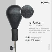 POWRX Magasságállítható Boxzsák Állvány - Otthoni és Stúdió Edzéshez 7