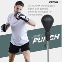 POWRX Magasságállítható Boxzsák Állvány - Otthoni és Stúdió Edzéshez 5
