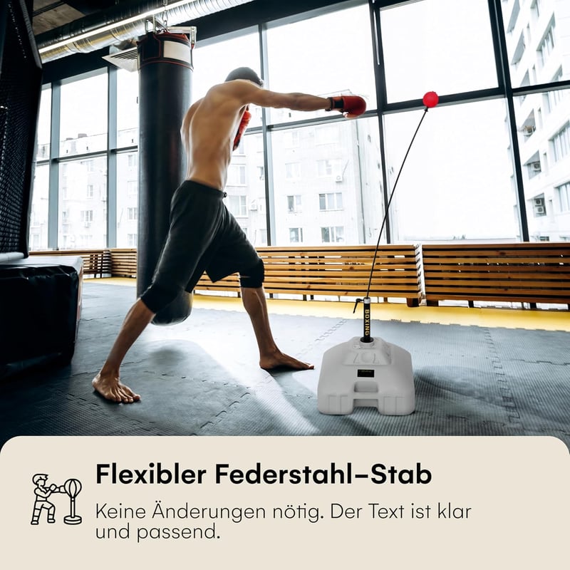 POWRX Ütőlabda Boxzsák Edzéshez Új Modell