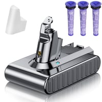 Náhradná batéria POWTREE pre vysávače Dyson V6 DC58 DC59 DC61 DC62 DC72 SV03 SV04 SV05 – Náhradná batéria s dlhou životnosťou 1