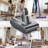 Powtree V6 csere akkumulátor Dyson V6 / DC62 / SV03 porszívóhoz 6