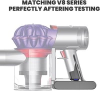 Powtree V8 csere akkumulátor Dyson V8 Absolute/Animal/Fluffy porszívóhoz, 2 szűrővel 7