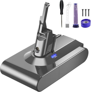 Acumulator de schimb Powtree V8 pentru aspirator Dyson V8 Absolute/Animal/Fluffy, cu 2 filtre incluse