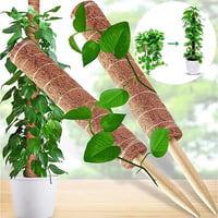 POXIAOER Moss Pole 40cm Kúszónövény Támasz 3db Monstera Kokosztüskés Rúd 7