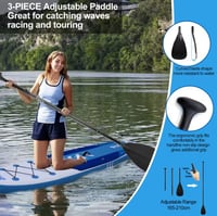 PPXIA Felfújható SUP Deszka 320cm Stabil Paddleboard Teljes Felszereléssel - Blue 320 cm 4