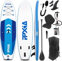 PPXIA Felfújható SUP Deszka 320cm Stabil Paddleboard Teljes Felszereléssel - Blue 320 cm 1