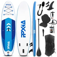 PPXIA SUP daska na napuhavanje s punom opremom plava - 320x82x15 cm 2