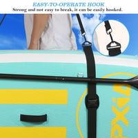 PPXIA Szörfdeszka Hordszíj Vállpánttal, SUP Paddleboard Hordozó Szíj Evezőtartóval 6