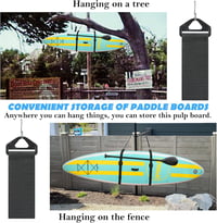 PPXIA Szörfdeszka Hordszíj Vállpánttal, SUP Paddleboard Hordozó Szíj Evezőtartóval 5