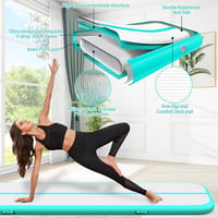 PPXIA felfújható tornaszőnyeg Air Track – 300×100×10 cm 3