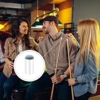 Prasacco 24 db biliárd kö hegy 13 mm fehér csere tip készlet 6
