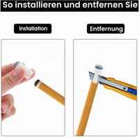 Prasacco 24 db biliárd kö hegy 13 mm fehér csere tip készlet 3