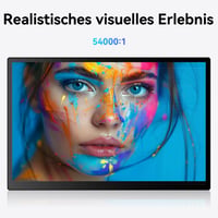 Prechen 10,5" OLED Érintőképernyős Hordozható Monitor 2,5K Felbontással, Beépített Hangszóróval, USBC/HDMI Csatlakozással Laptophoz, Telefon 6
