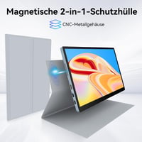 Prechen 10,5" OLED Érintőképernyős Hordozható Monitor 2,5K Felbontással, Beépített Hangszóróval, USBC/HDMI Csatlakozással Laptophoz, Telefon 8