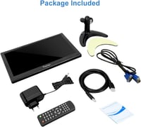 Prechen 11,6" hordozható monitor HD 1366x768 HDMI VGA AV BNC csatlakozóval 6