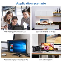 Prenosný monitor Prechen 11,6" HD 1366x768 s konektormi HDMI, VGA, AV a BNC 2
