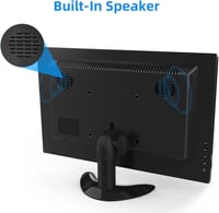 Prechen 13.3" Hordozható Monitor HDMI VGA USB Bemeneti Kijelző Beépített Hangszóróval 6