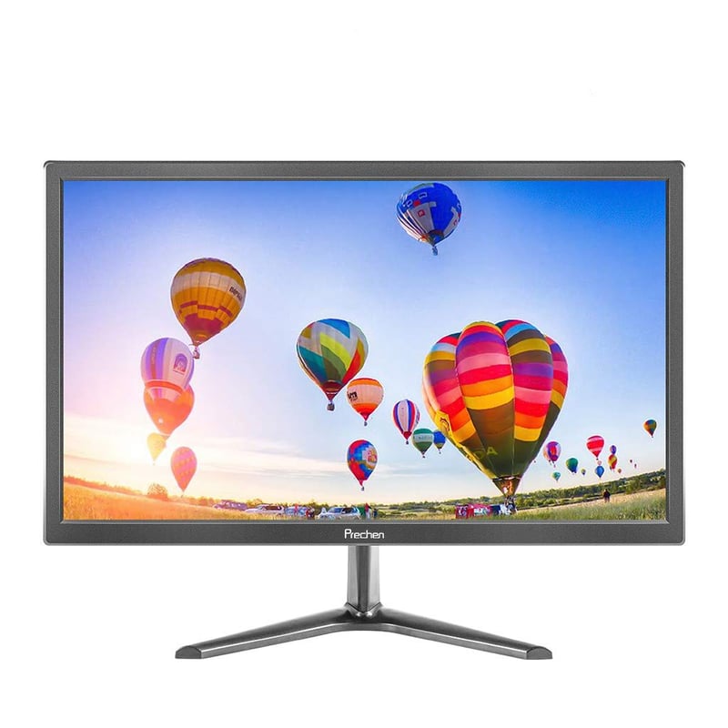 Prechen 19" IPS Monitor rezolucije 1440x900, 60Hz, 5ms, s ugrađenim zvučnicima, HDMI/VGA priključcima, kompatibilan s PS3/PS4/Xbox, podesiv po nagibu