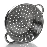 Premier Housewares Lonac za kuhanje na pari sa staklenim poklopcem - nehrđajući čelik - 22 cm - srebrni 5