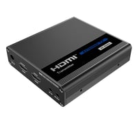 PremiumCord 4K HDMI extender 70m cez kábel Cat6/Cat6A/Cat7 s IR vysielačom a prijímačom, HDMI 2.0, ARC, Ultra HD 4K@60Hz, čierny 6