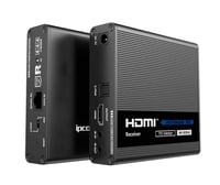 PremiumCord 4K HDMI extender 70m cez kábel Cat6/Cat6A/Cat7 s IR vysielačom a prijímačom, HDMI 2.0, ARC, Ultra HD 4K@60Hz, čierny 1