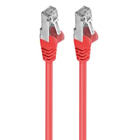 Cablu Patch PremiumCord CAT6a S/FTP PIMF, 10 Gbit/s, cu conectori RJ45, 100% cupru AWG 26/7, cablu Ethernet LAN rapid și flexibil, roșu, 1 m 2