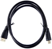 Cablu HDMI PremiumCord A - HDMI A M/M 1 m cu conectori placați cu aur pentru televizor 2