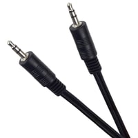 Cablu Jack Stereo PremiumCord 5 m, Tată-Tată, Cablu Audio Aux pentru Căști, TV, Telefon, MP3, Dispozitive HiFi, Ecranat, Negru 3