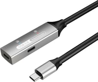 PremiumCord USB-C hosszabbító kábel 10m aktív erősítővel, Type-C 5Gbit/s fekete - 10 m, USB-C 1