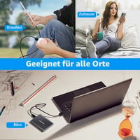Nabíjací a dátový kábel PremiumCord USB-C, 3 m, čierny, USB-A – USB-C, 60 W, PD 3.0 / QC 4.0, 480 Mbit/s, 3 A 6