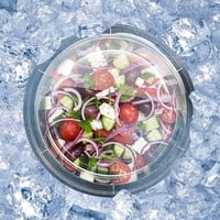 Prep Naturals Ételtárolók 30 db 24 oz Fekete - Mikrózható Fagyasztható Étkészlet Fedővel 5