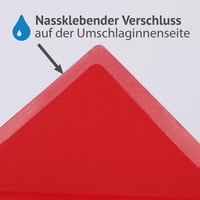 PresentFill hajtogatott üdvözlőkártya borítékkal, DIN A6 / C6, újrahasznosított kraft papír - bézs/krém - 50 db 2