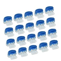 Set 20 bucăți conectori de cablu pentru Automower, conectori/terminale Gardena (4089-20) pentru robotul de tuns iarba R40Li / R70Li 1