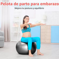 primasole Jóga és Gimnasztikai Egyensúlyozó Labda Pumpával, Fitness, Pilates, Otthon és Irodai Használatra, 65 cm, Fekete 3
